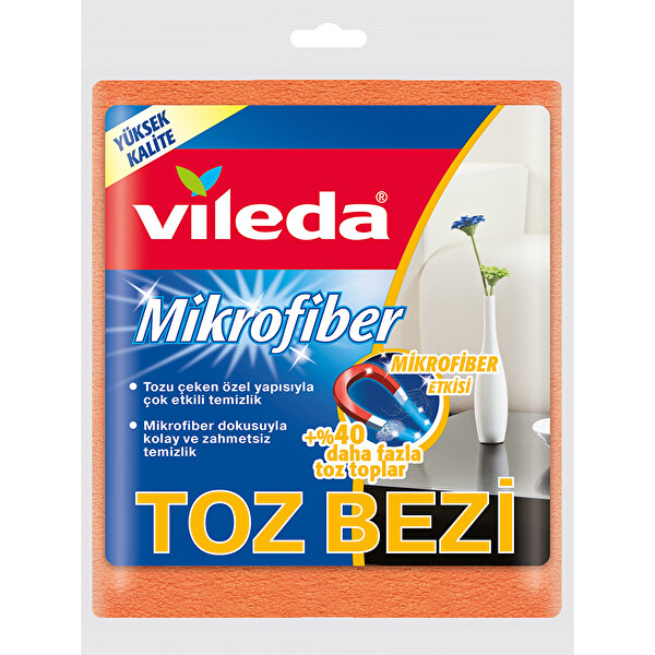 Vileda Mikrofiber Toz Bezi 2'li Vileda Mikrofiber Toz Bezi 2'li