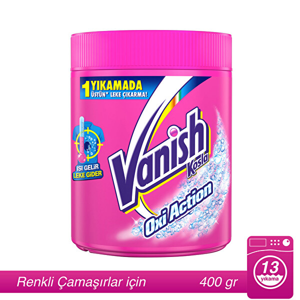 Vanish Kosla Leke Çıkarıcı Toz 400gr Renkliler İçin