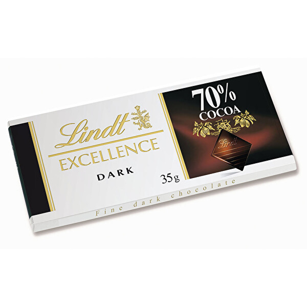 Lind Excellence Dark %70 Cocoa 35 g Lind Excellence Dark %70 Cocoa 35 g