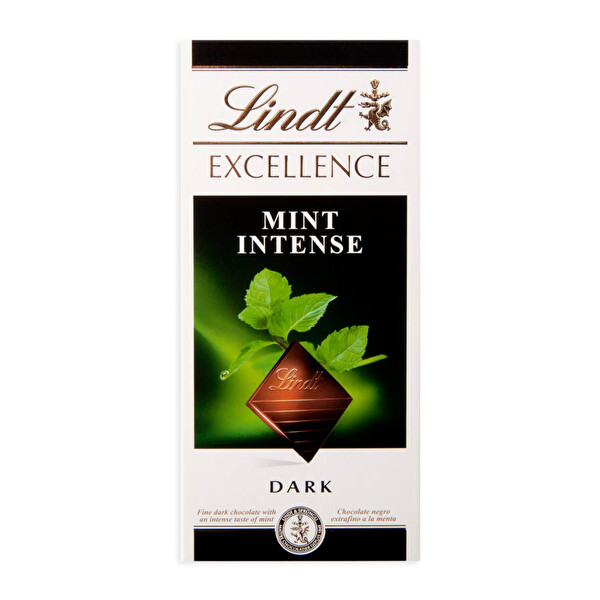 Lindt Excellence Dark Mint Intense Çikolata 100 g Lindt Excellence Dark Mint Intense Çikolata 100 g
