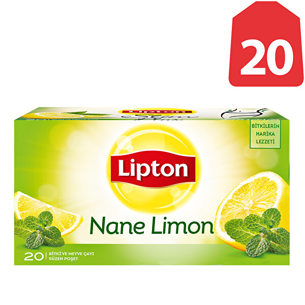 Lipton Nane Limon Çayı 20'li