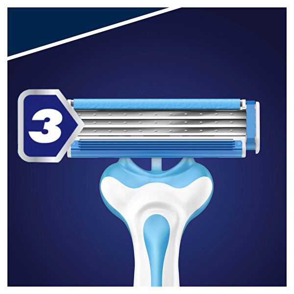 Gillette Blue 3 Cool Kullan At Tıraş Bıçağı 3'lü Gillette Blue 3 Cool Kullan At Tıraş Bıçağı 3'lü
