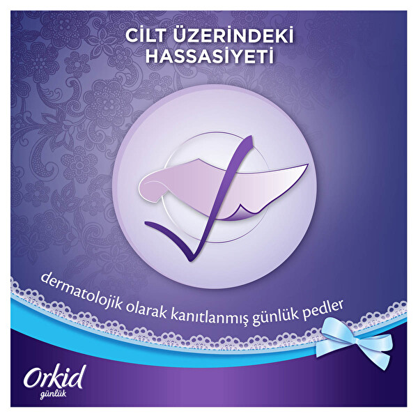 Orkid Günlük Ped Normal Ekonomik Paket 40 Ped Orkid Günlük Ped Normal Ekonomik Paket 40 Ped