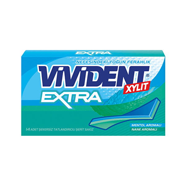 Vivident Extra Sakız Mentol&Nane Aromalı 26 G