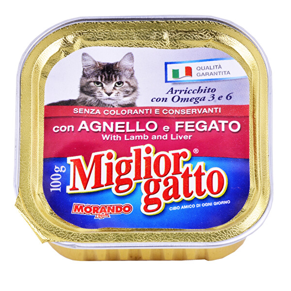 Miglior Gatto Kedi Konserve Maması Gurme Kuzu 100 g Miglior Gatto Kedi Konserve Maması Gurme Kuzu 100 g