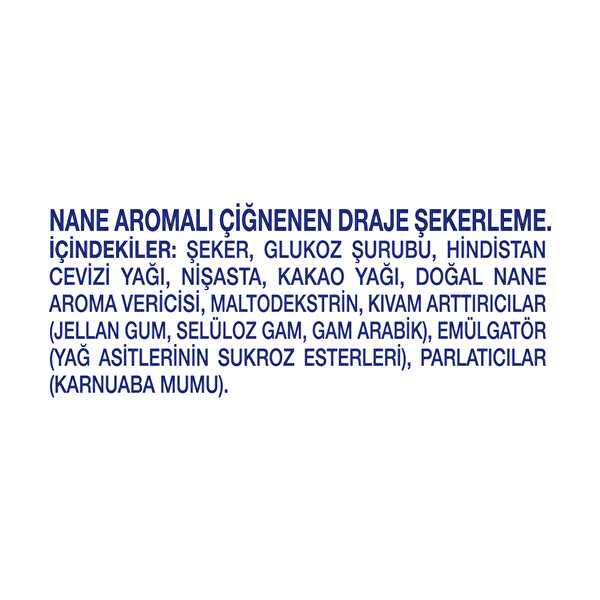 Mentos Nane Aromalı Draje Şekerleme 100 g Mentos Nane Aromalı Draje Şekerleme 100 g