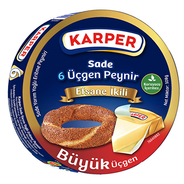 Karper Sade 6 Porsiyon 108 g Karper Sade 6 Porsiyon 108 g
