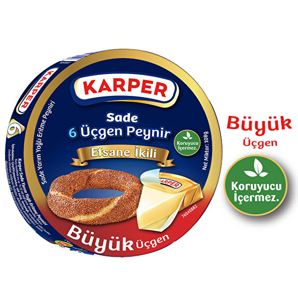 Karper Sade 6 Porsiyon 108 g Karper Sade 6 Porsiyon 108 g