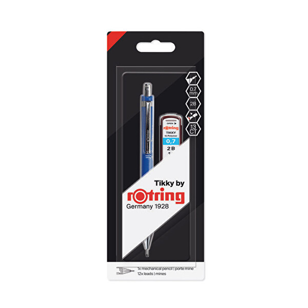 rotring tikky versatil krm mavi 0 7 uc