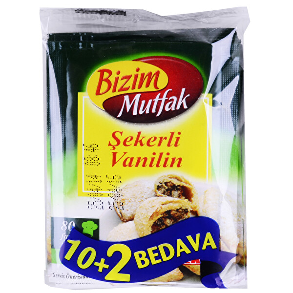 Bizim Şekerli Vanilin 10+2 Bizim Şekerli Vanilin 10+2