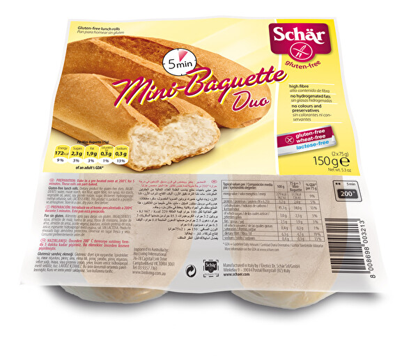 Schar Mini Baget 150 g Schar Mini Baget 150 g