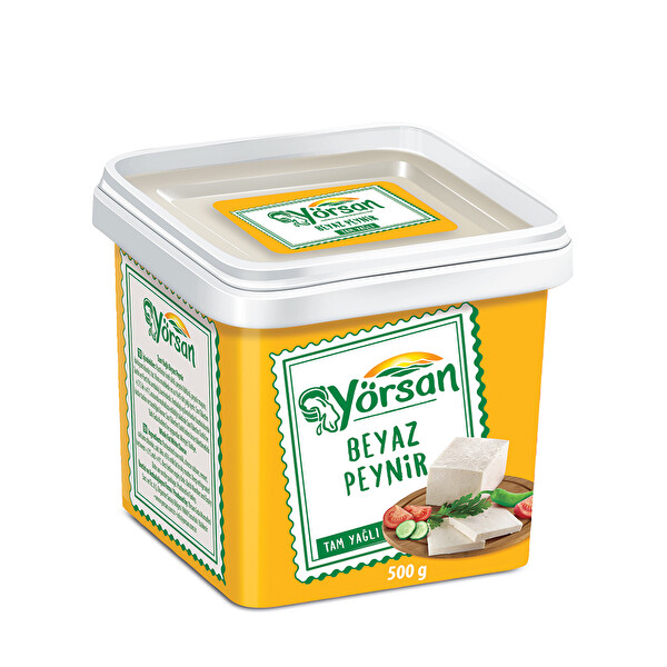 Yörsan Tam Yağlı Beyaz Peynir 500 g Yörsan Tam Yağlı Beyaz Peynir 500 g