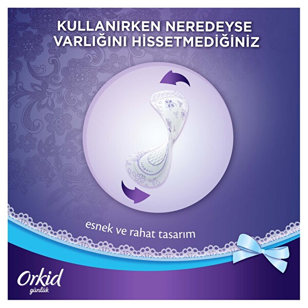 Orkid Yaprak Günlük Ped Normal Tekli Paket 20 Ped Orkid Yaprak Günlük Ped Normal Tekli Paket 20 Ped
