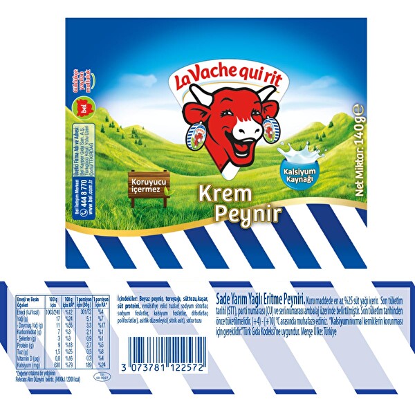 La Vache Qui Rit Krem Peynir 140 g La Vache Qui Rit Krem Peynir 140 g