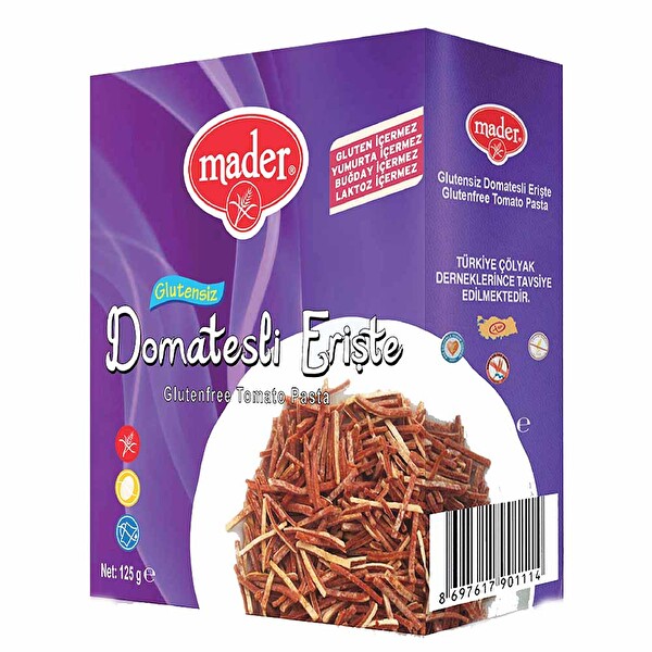 Mader Glutensiz Domatesli Erişte Mader Glutensiz Domatesli Erişte