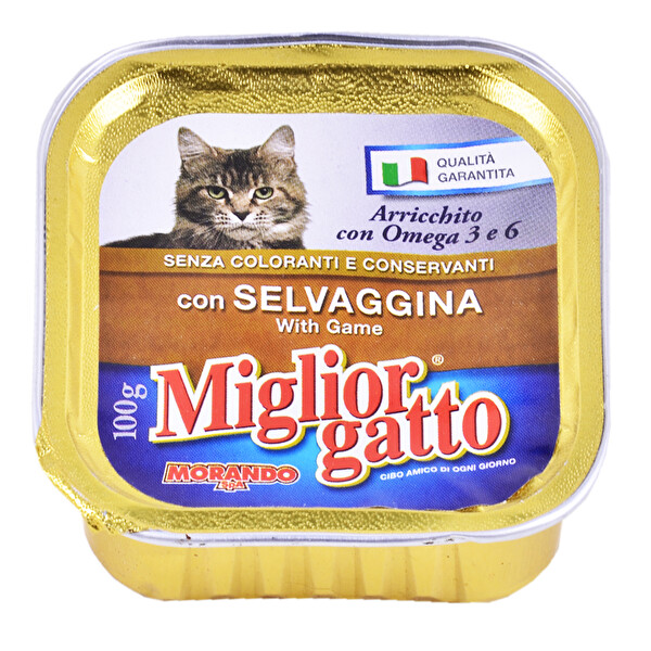Proline Kedi Konserve Maması Av Hayvanlı 100 g Proline Kedi Konserve Maması Av Hayvanlı 100 g