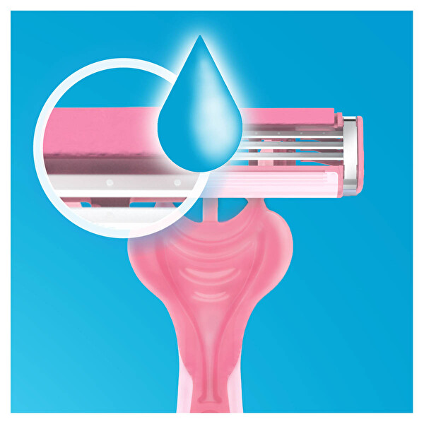 Gillette Simply Venus 3 Kullan At Kadın Tıraş Bıçağı 4'lü Gillette Simply Venus 3 Kullan At Kadın Tıraş Bıçağı 4'lü