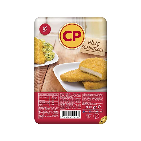 CP Piliç Şinitzel 300 g CP Piliç Şinitzel 300 g