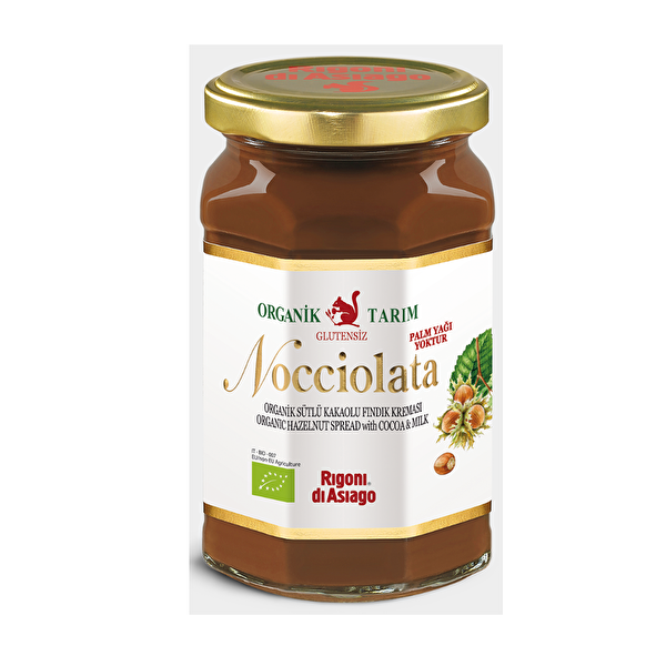 Rigoni Organik Çikolatalı Krema 270 g Rigoni Organik Çikolatalı Krema 270 g