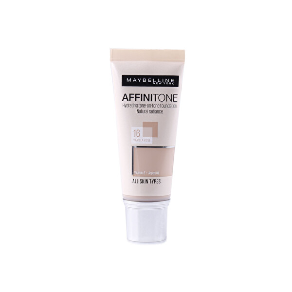 Maybelline New York Affinitone Fondöten - 16 Vanilla Rose Maybelline New York Affinitone Fondöten - 16 Vanilla Rose