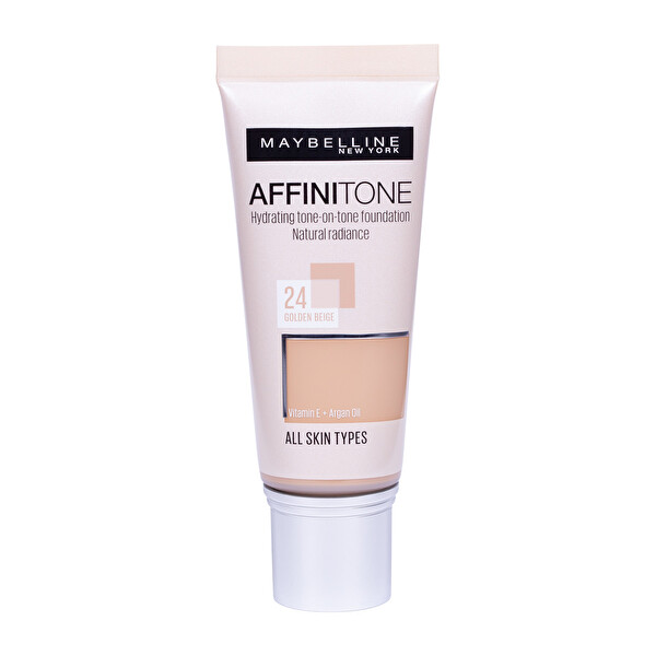 Maybelline New York Affinitone Fondöten - 24 Golden Beige Maybelline New York Affinitone Fondöten - 24 Golden Beige