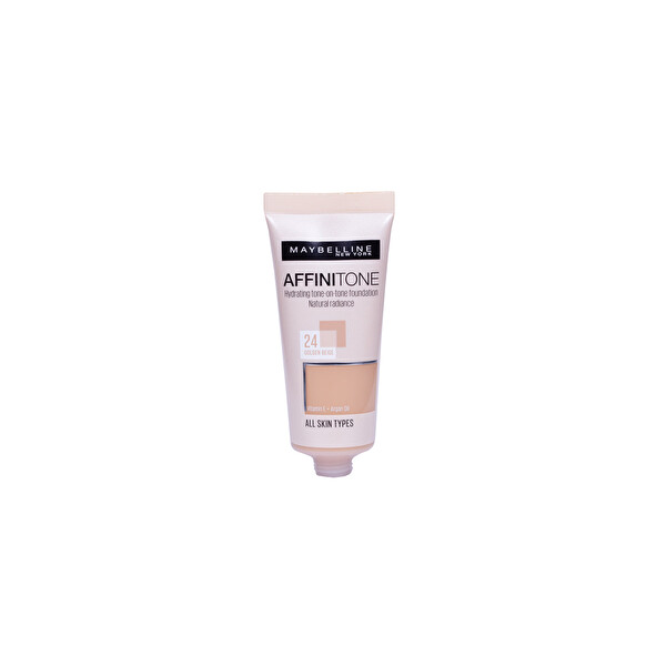 Maybelline New York Affinitone Fondöten - 24 Golden Beige Maybelline New York Affinitone Fondöten - 24 Golden Beige