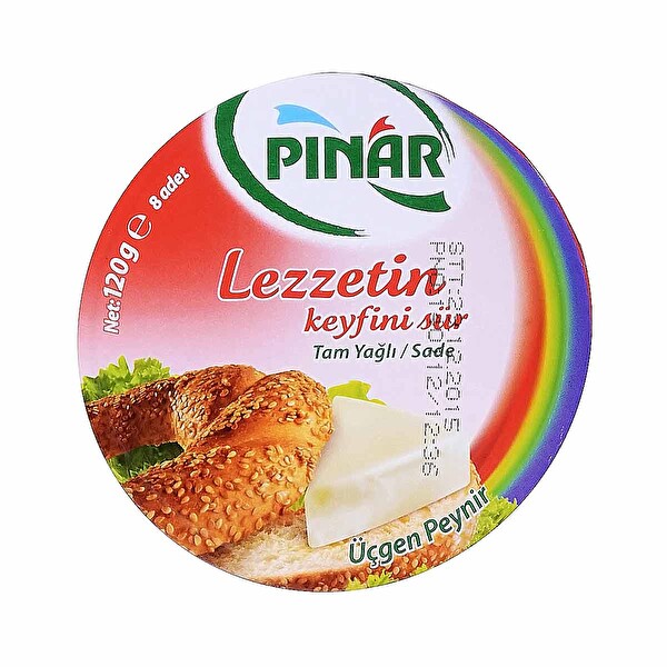 Pınar Üçgen Peynir 8*12 g Pınar Üçgen Peynir 8*12 g