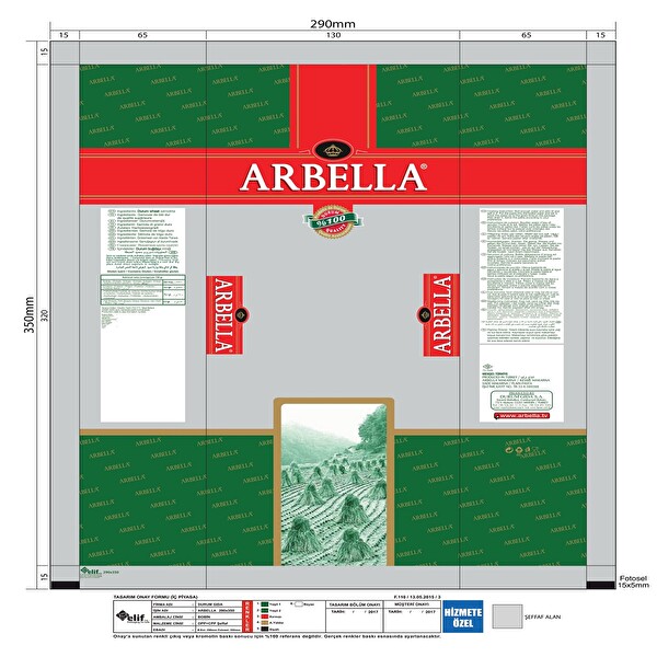 Arbella Fırın Makarna 500 g Arbella Fırın Makarna 500 g