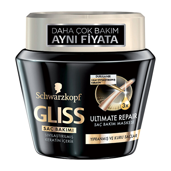 Gliss Bakım Maskesi Ultimate Repair 200 ml Gliss Bakım Maskesi Ultimate Repair 200 ml