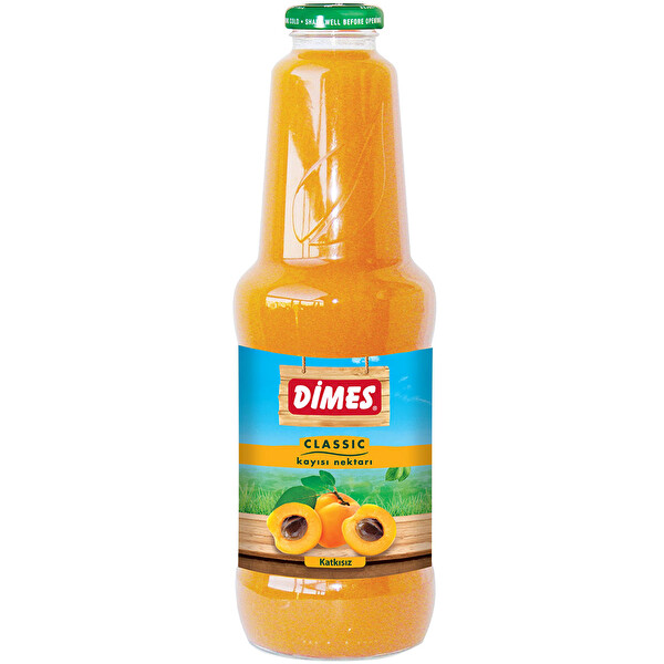 Dimes Kayısı Nekt. 1 lt cam Dimes Kayısı Nekt. 1 lt cam