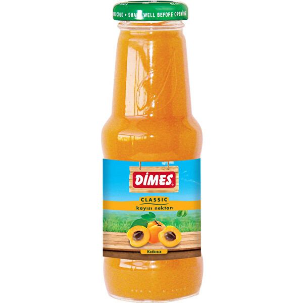 Dimes Kayısı Nektarı 250 ml Cam Dimes Kayısı Nektarı 250 ml Cam