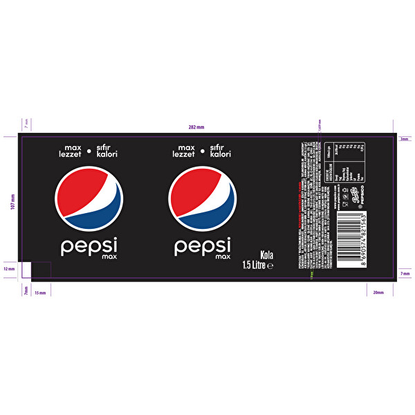 Pepsi Max Pet 1,5 lt Pepsi Max Pet 1,5 lt