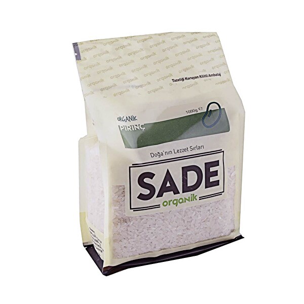 Sade Organik Pirinç 1 kg Sade Organik Pirinç 1 kg