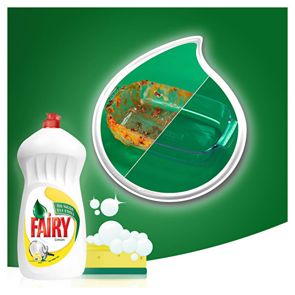 Fairy Sıvı Bulaşık Deterjanı Limon 650 ml Fairy Sıvı Bulaşık Deterjanı Limon 650 ml