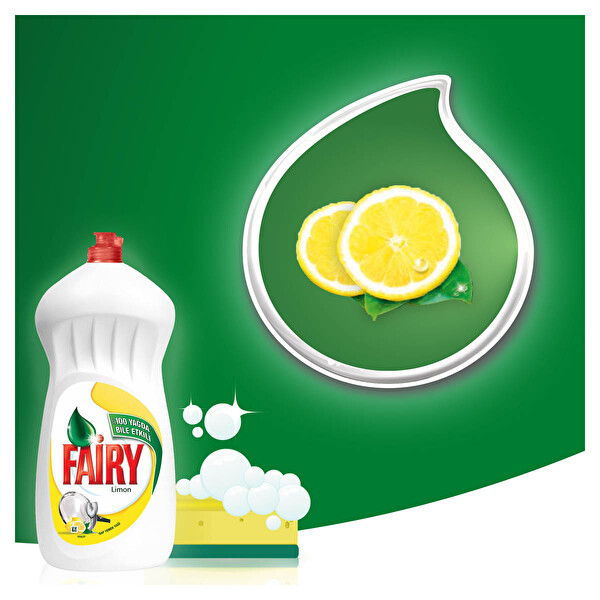 Fairy Sıvı Bulaşık Deterjanı Limon 650 ml Fairy Sıvı Bulaşık Deterjanı Limon 650 ml