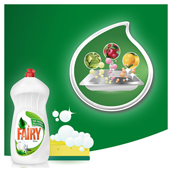 Fairy Sıvı Bulaşık Deterjanı Elma 1350 ml Fairy Sıvı Bulaşık Deterjanı Elma 1350 ml