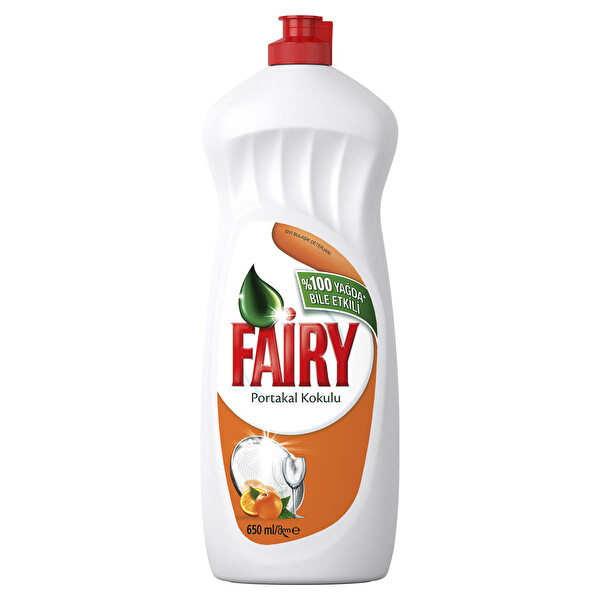 Fairy Sıvı Bulaşık Deterjanı Portakal 650 ml Fairy Sıvı Bulaşık Deterjanı Portakal 650 ml