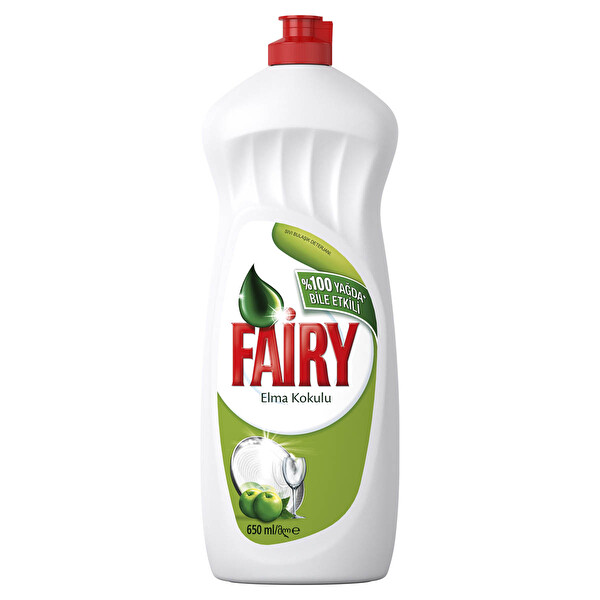 Fairy Sıvı Bulaşık Deterjanı Elma 650 ml Fairy Sıvı Bulaşık Deterjanı Elma 650 ml