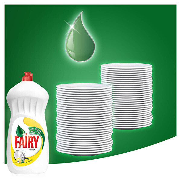Fairy Sıvı Bulaşık Deterjanı Limon 400 ml Fairy Sıvı Bulaşık Deterjanı Limon 400 ml
