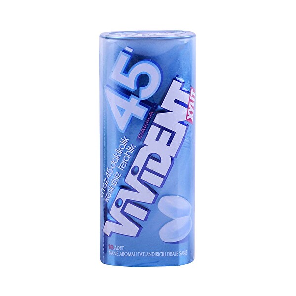 Vivident 45 Dakika Nane Aromalı Draje 33 g Vivident 45 Dakika Nane Aromalı Draje 33 g