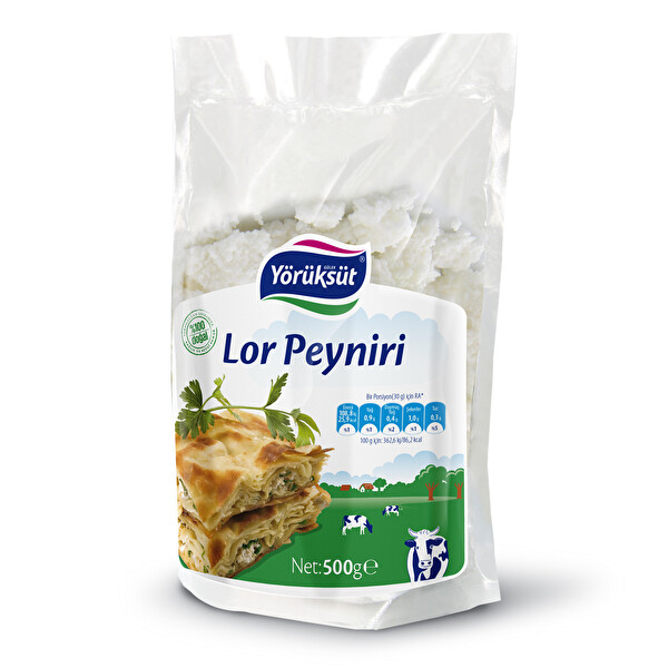 YÖRÜKSÜT LOR PEYNIR 500 GR