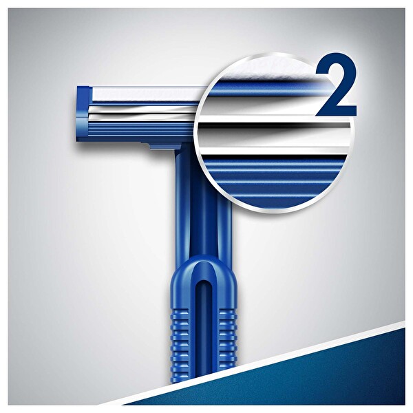 Gillette Blue2 Kullan At Tıraş Bıçağı 5'li Gillette Blue2 Kullan At Tıraş Bıçağı 5'li