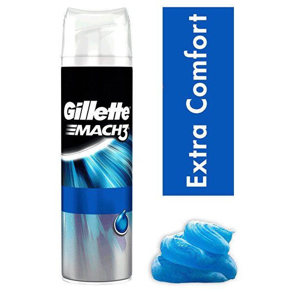 Gillette Mach3 Tıraş Jeli Ekstra Konfor 200 ml Gillette Mach3 Tıraş Jeli Ekstra Konfor 200 ml
