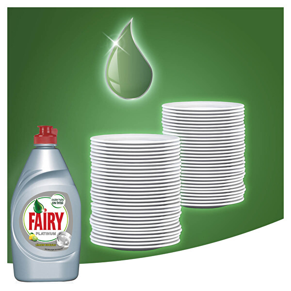 Fairy Platinum Sıvı Bulaşık Deterjanı Limon 430 ml Fairy Platinum Sıvı Bulaşık Deterjanı Limon 430 ml