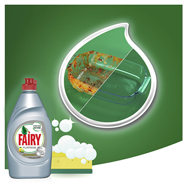 Fairy Platinum Hijyen Elde Yıkama Bulaşık Deterjanı 1500 Ml. Limon Kokulu