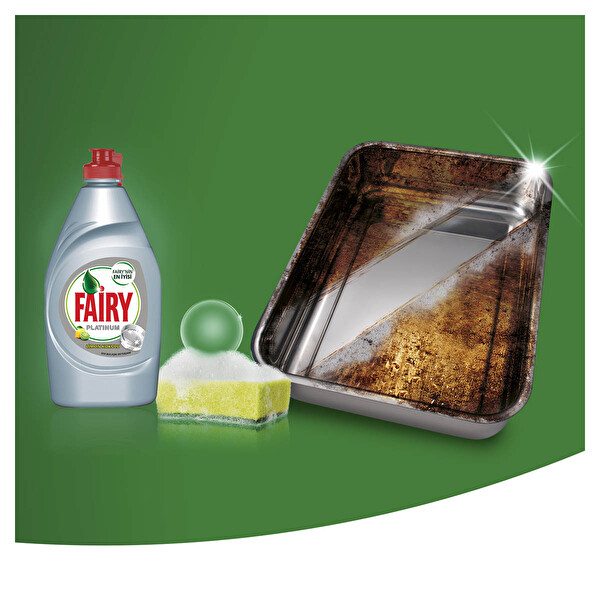 Fairy Platinum Sıvı Bulaşık Deterjanı Limon 430 ml Fairy Platinum Sıvı Bulaşık Deterjanı Limon 430 ml