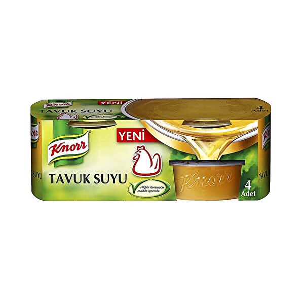 Knorr Sıvı Tavuk Bulyon 4'lü Knorr Sıvı Tavuk Bulyon 4'lü