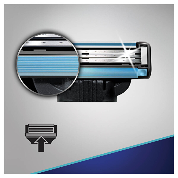 Gillette Mach3 Yedek Tıraş Bıçağı 2'li Gillette Mach3 Yedek Tıraş Bıçağı 2'li