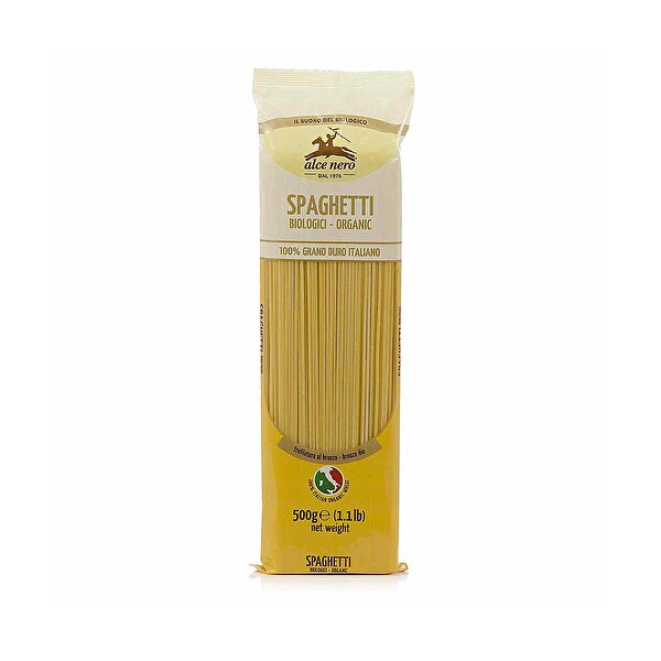 Alce Nero Organik Spagetti Makarna 500 g Alce Nero Organik Spagetti Makarna 500 g