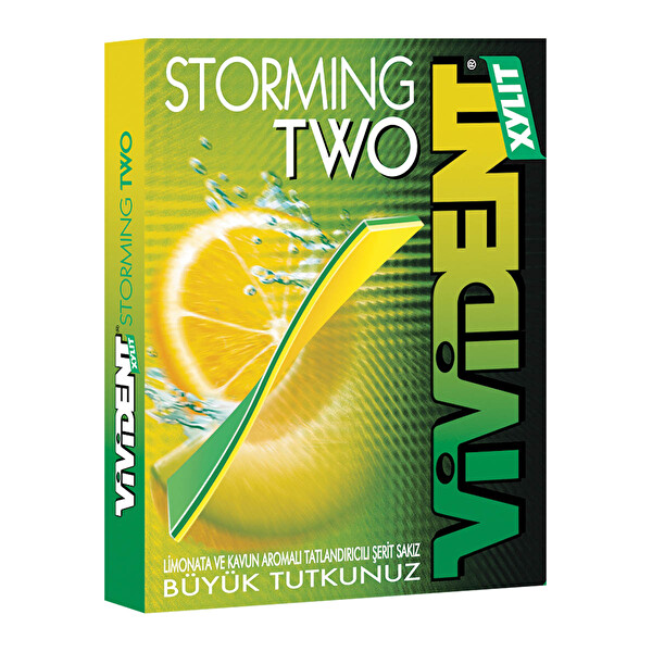 Vivident Storming Two Limon ve Kavun Aromalı 33 g Vivident Storming Two Limon ve Kavun Aromalı 33 g